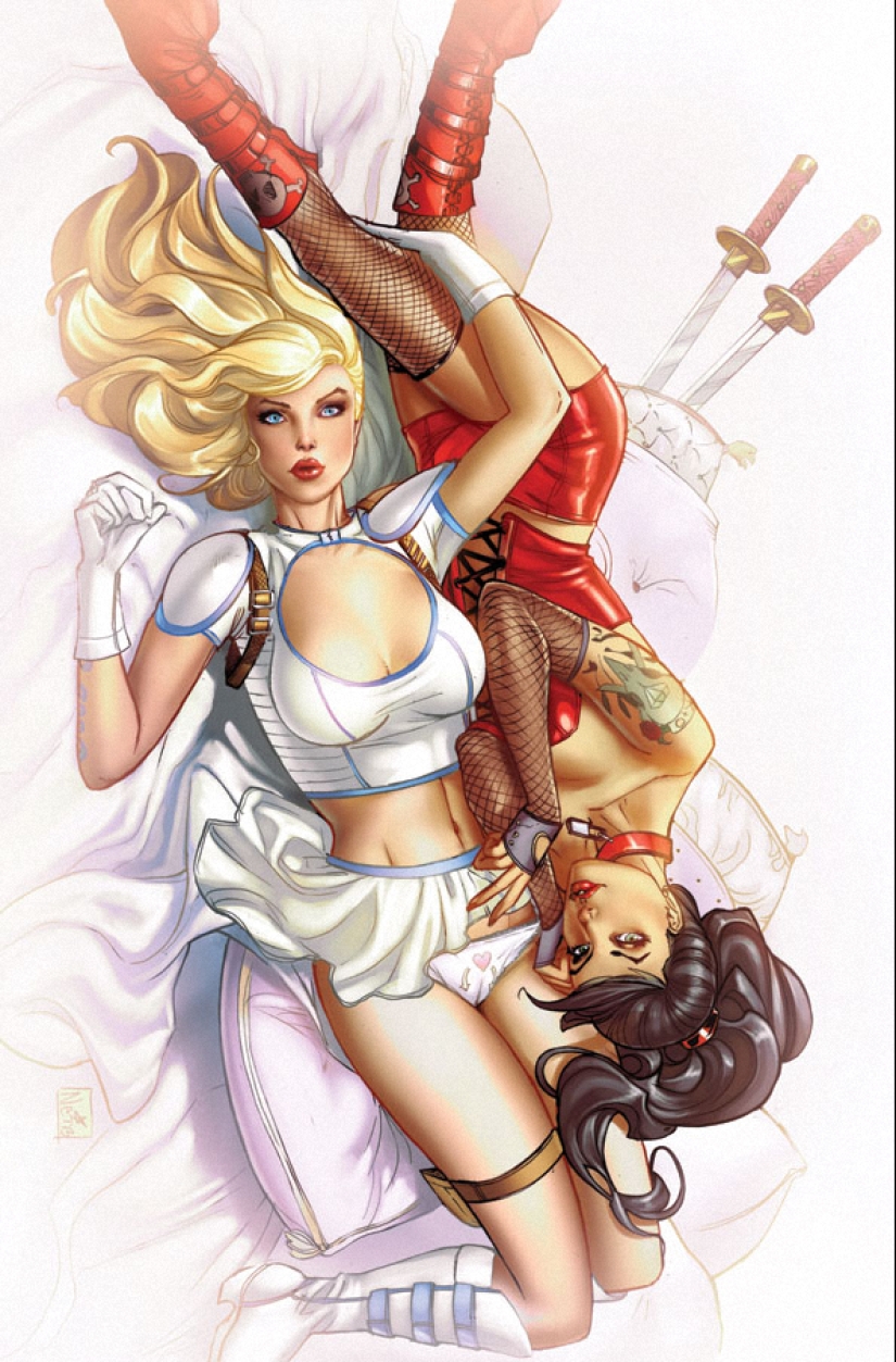 Captivating illustrations by comic master Nea Ruffino