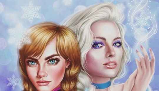 Caras familiares: actrices famosas en las imágenes de princesas de Disney Caras familiares: actrices famosas en las imágenes de princesas de Disney