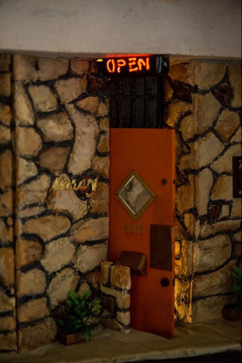 Cariño, he encogido a la cerveza: American miniatura hace una copia exacta de barras