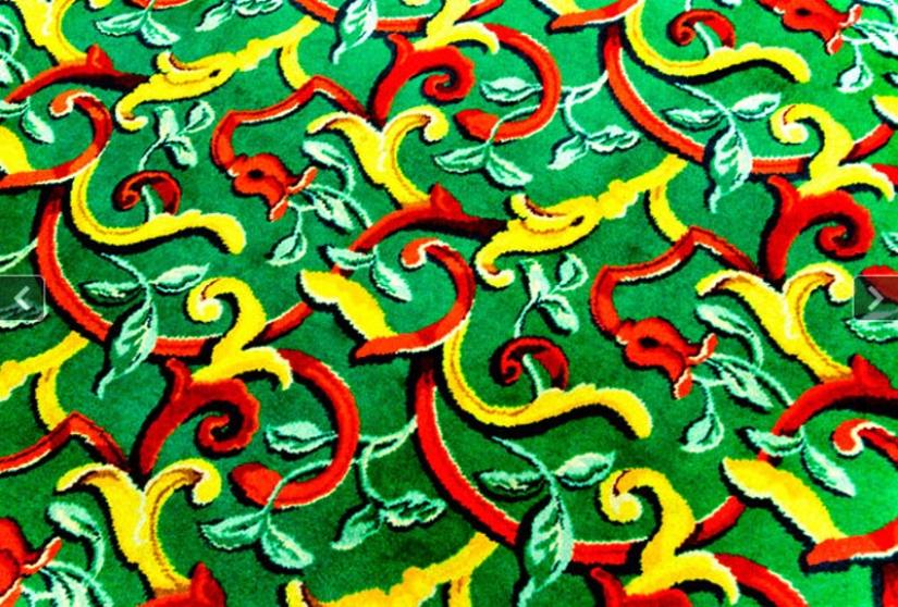 Carpets in the casino