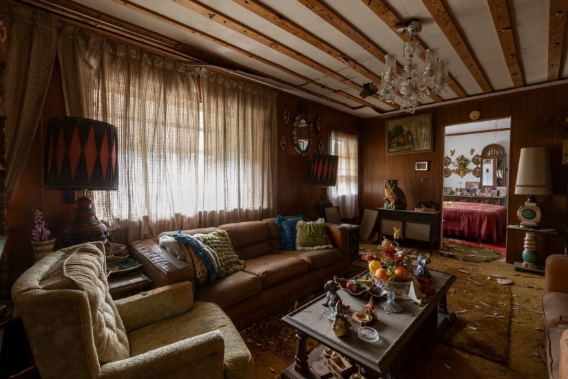 Casa abandonada de la familia Smith en Georgia