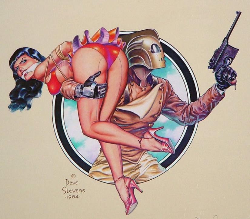 Chicas calientes ilustradas por el maestro del cómic Dave Stevens