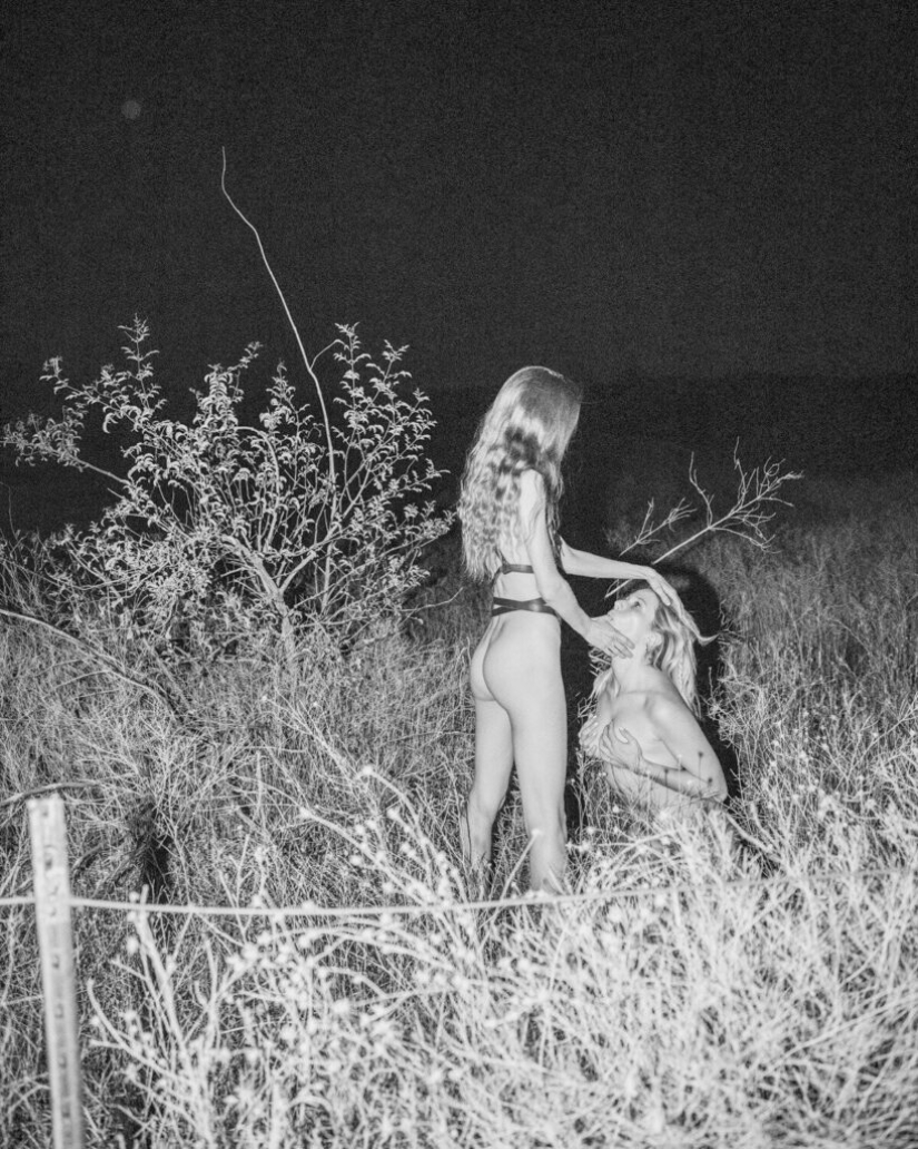 Chicas libres, sinceras y vivaces en la foto de Michael Donovan.