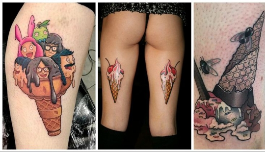 Chocolate or vanilla? 20 tattoos dedicated to ice cream Chocolate or vanilla? 20 tattoos dedicated to ice cream