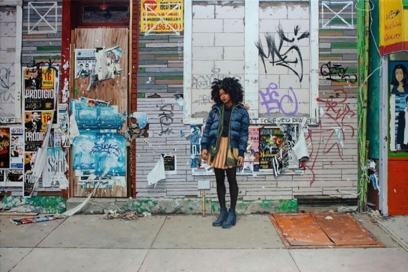 "City Life": Excellent modern oil paintings by Vincent Jarrano "City Life": Excellent modern oil paintings by Vincent Jarrano