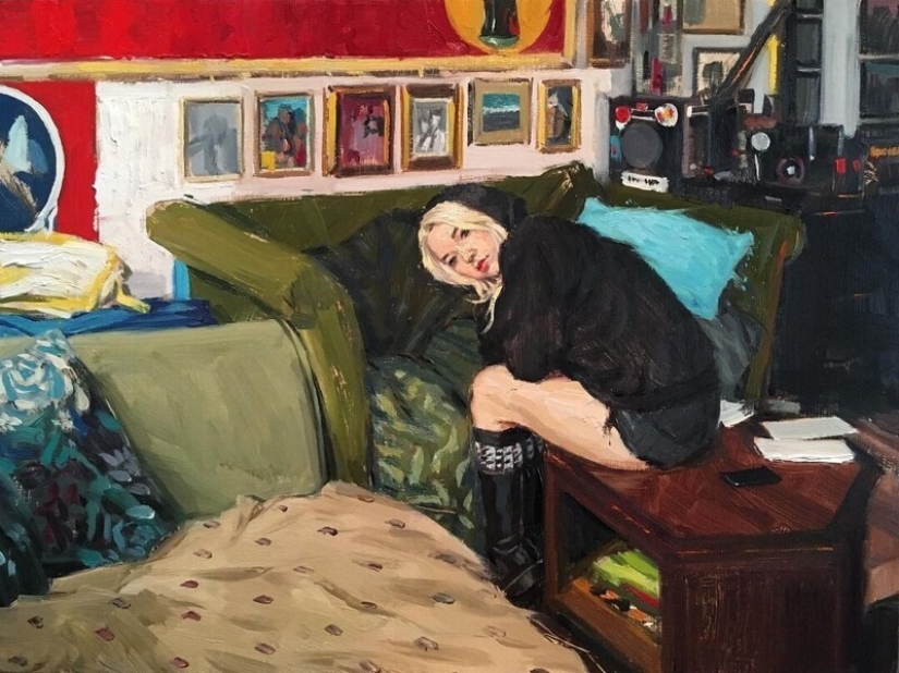 "City Life": Excellent modern oil paintings by Vincent Jarrano "City Life": Excellent modern oil paintings by Vincent Jarrano