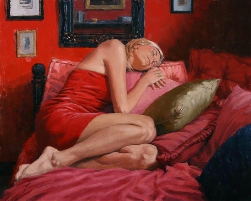 "City Life": Excellent modern oil paintings by Vincent Jarrano "City Life": Excellent modern oil paintings by Vincent Jarrano