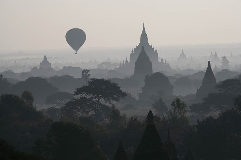 Ciudades envueltas en niebla