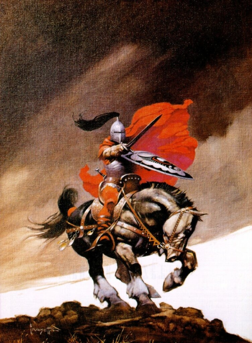 Classic Fantasy Illustration by Frank Frazetta Classic Fantasy Illustration by Frank Frazetta