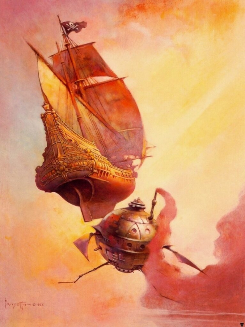 Classic Fantasy Illustration by Frank Frazetta Classic Fantasy Illustration by Frank Frazetta