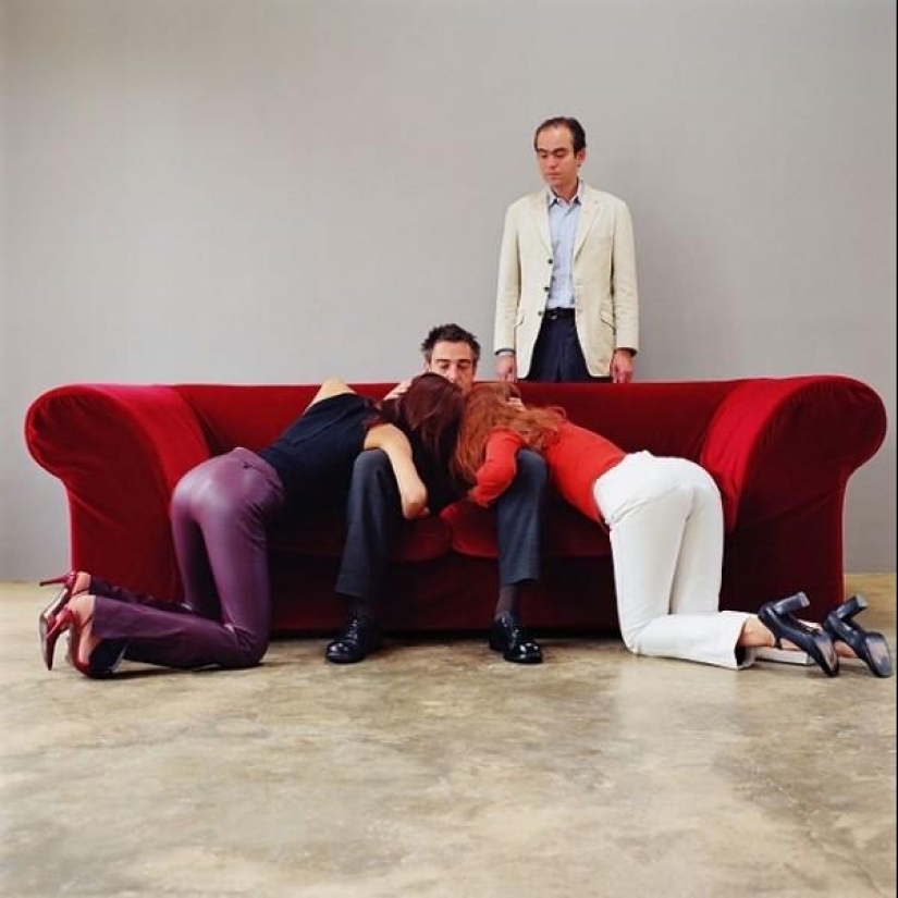 Clothed pornography by the master of staged photography Edouard Levet