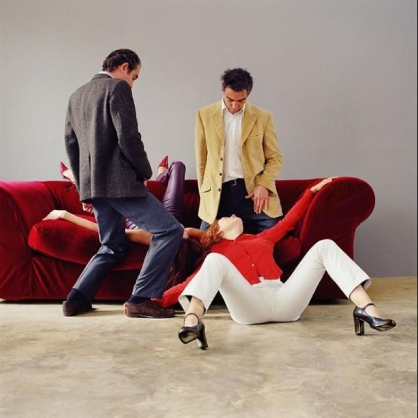 Clothed pornography by the master of staged photography Edouard Levet