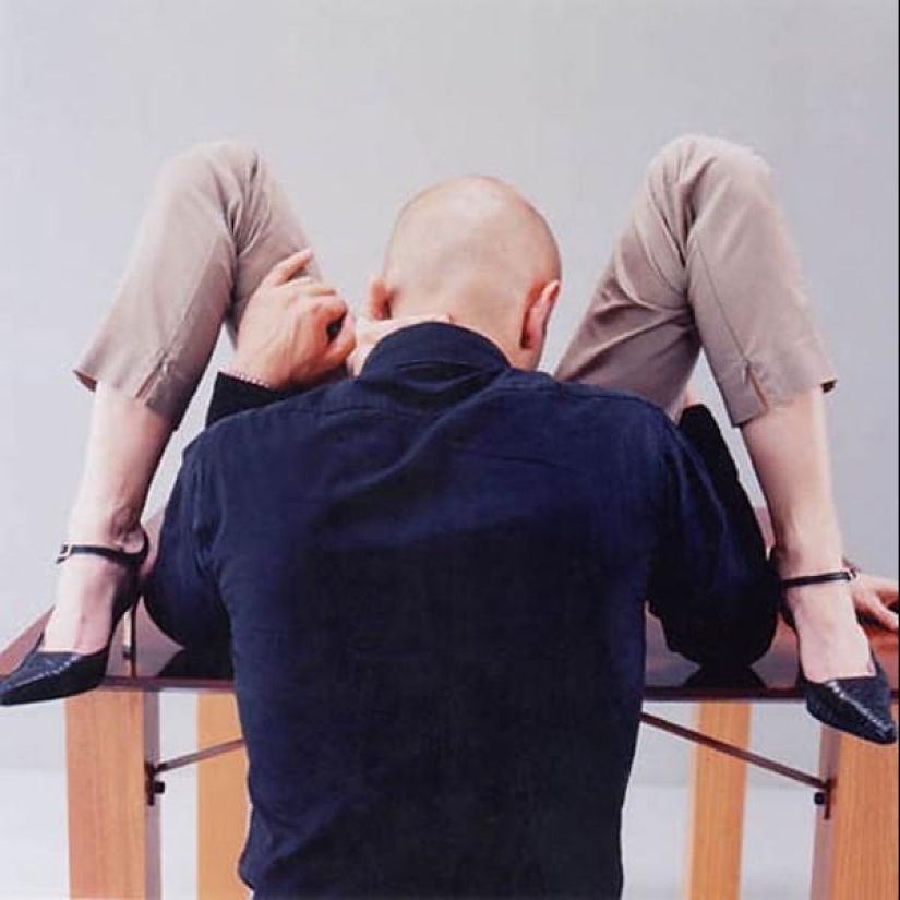 Clothed pornography by the master of staged photography Edouard Levet