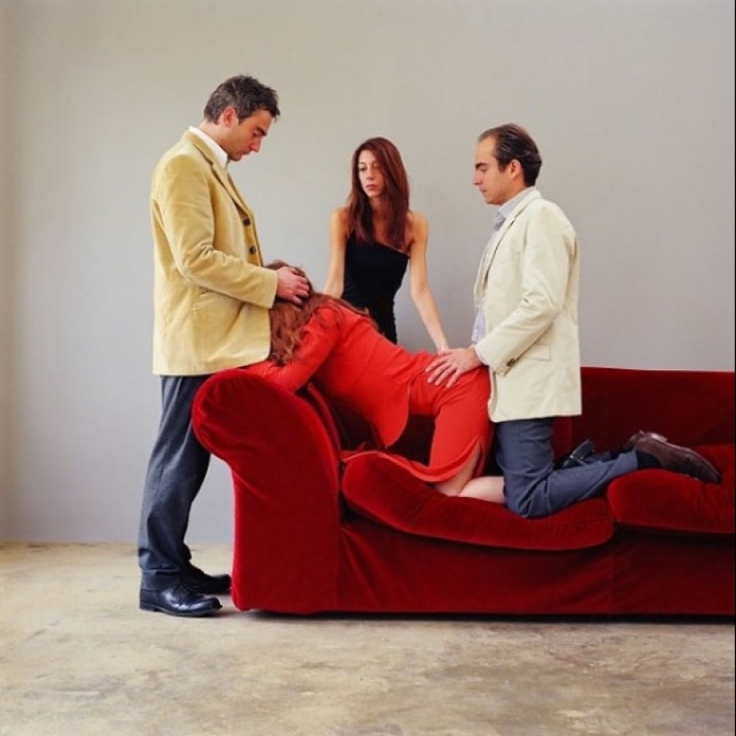 Clothed pornography by the master of staged photography Edouard Levet