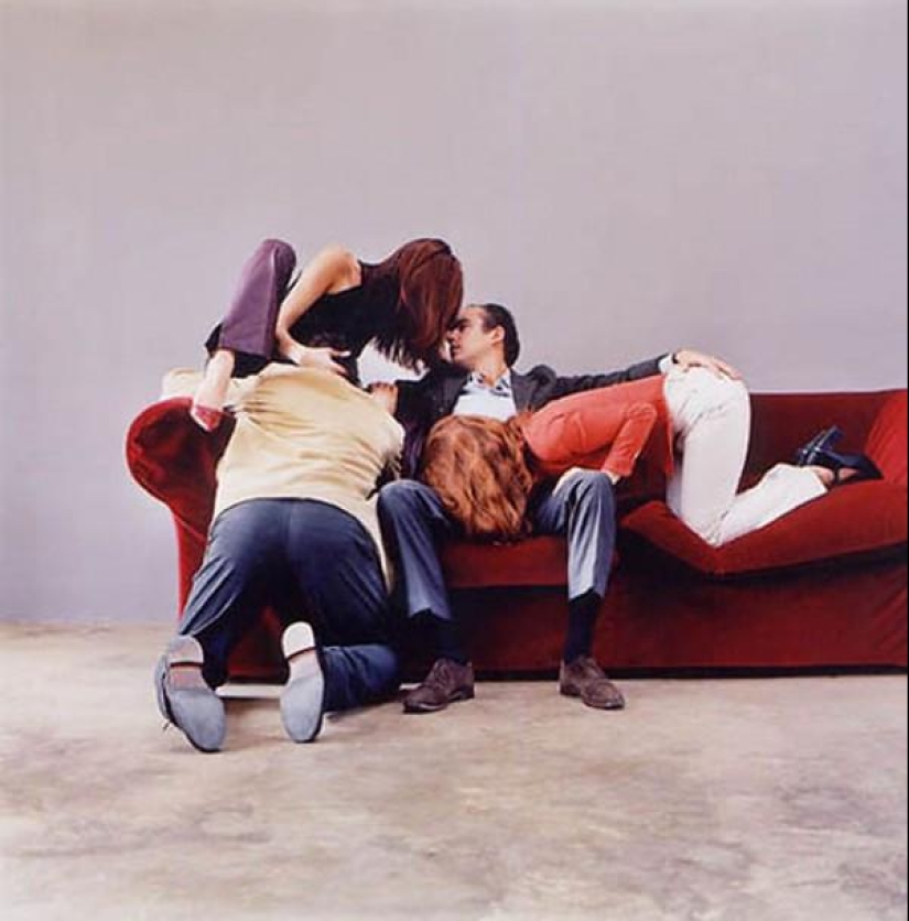 Clothed pornography by the master of staged photography Edouard Levet