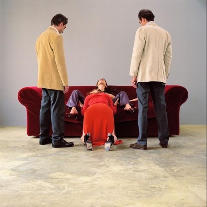 Clothed pornography by the master of staged photography Edouard Levet