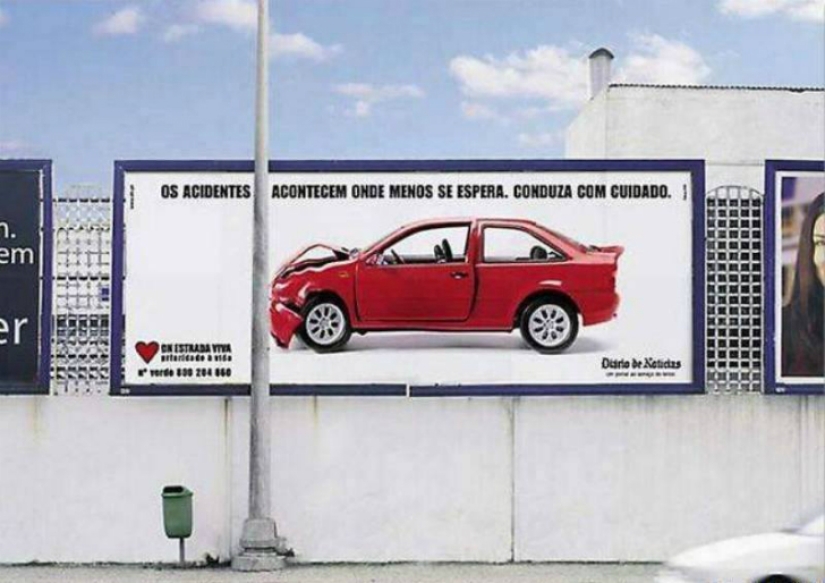 Cómo entrar en el sin firmar: obras maestras de la publicidad al aire libre