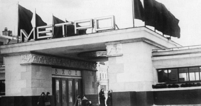 Cómo era el metro de Moscú en 1935