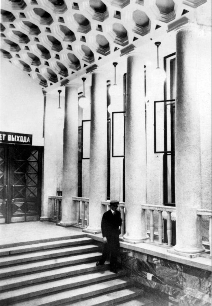 Cómo era el metro de Moscú en 1935