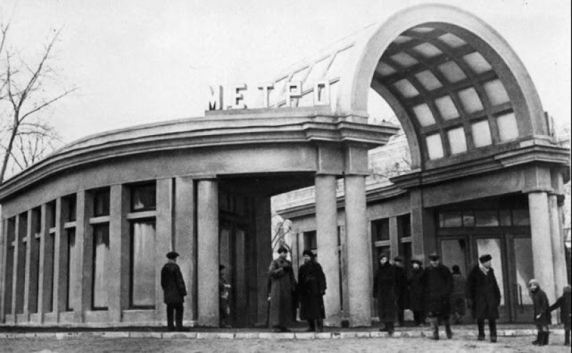 Cómo era el metro de Moscú en 1935