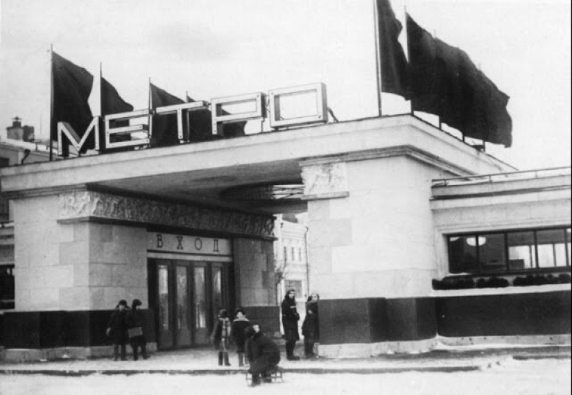 Cómo era el metro de Moscú en 1935