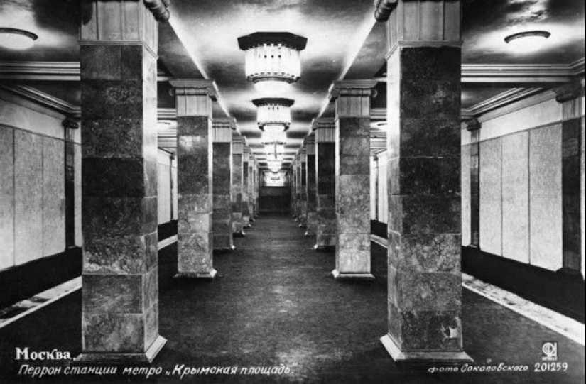 Cómo era el metro de Moscú en 1935