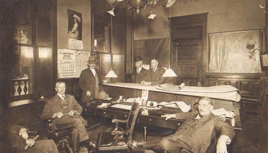 Cómo eran las oficinas hace cien años Cómo eran las oficinas hace cien años