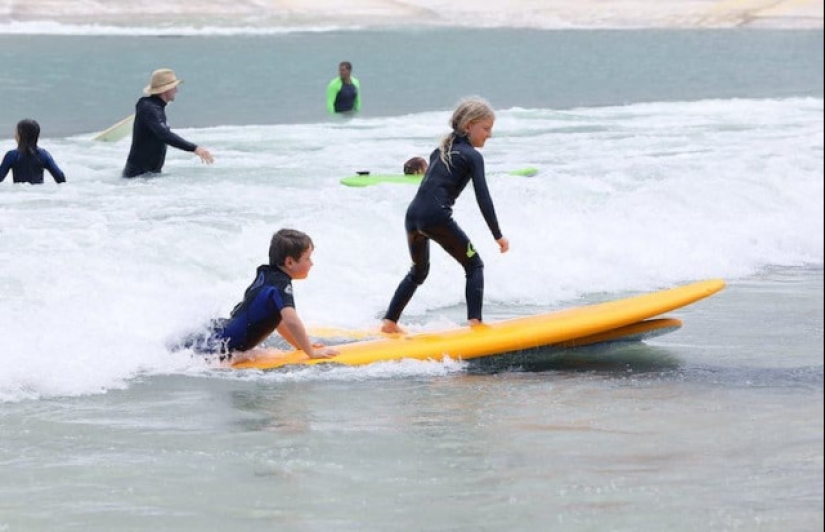 Cómo funciona la piscina de olas de Surf Lakes con cinco tipos de olas