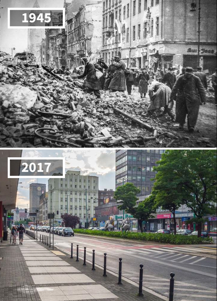 Cómo ha cambiado el mundo en 100 años: fotos de antes y después