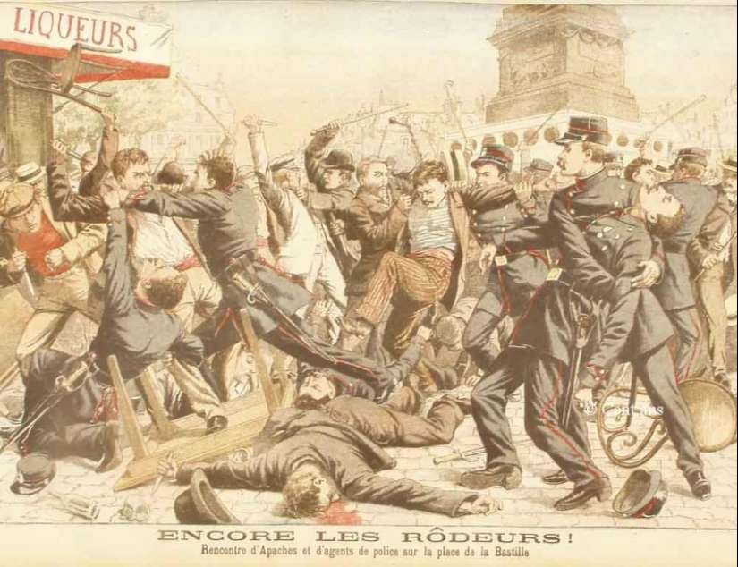 ¿Cómo influyeron los apaches, las gopniks francesas de principios del siglo XX, en la cultura mundial ¿Cómo influyeron los apaches, las gopniks francesas de principios del siglo XX, en la cultura mundial