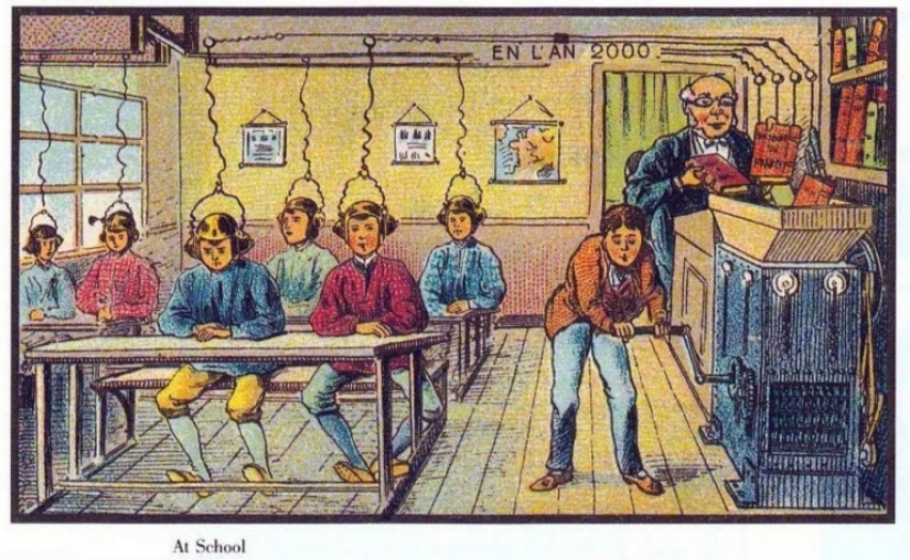 Cómo la gente imaginaba el futuro hace 120 años