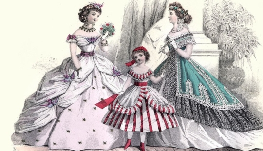 Cómo las damas del siglo XIX se fueron al baño en sus crinolinas, cuenta y muestra el historiador Cómo las damas del siglo XIX se fueron al baño en sus crinolinas, cuenta y muestra el historiador