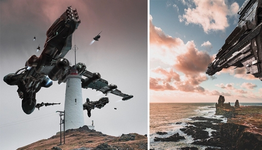 Cómo los alienígenas aterrizaron en Islandia: Las fantasías surrealistas de Siggeir Hafsteinsson Cómo los alienígenas aterrizaron en Islandia: Las fantasías surrealistas de Siggeir Hafsteinsson