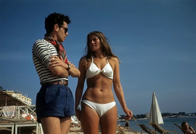 Cómo relajarse en la playa de Cannes — increíbles fotos en color de 1948 Cómo relajarse en la playa de Cannes — increíbles fotos en color de 1948