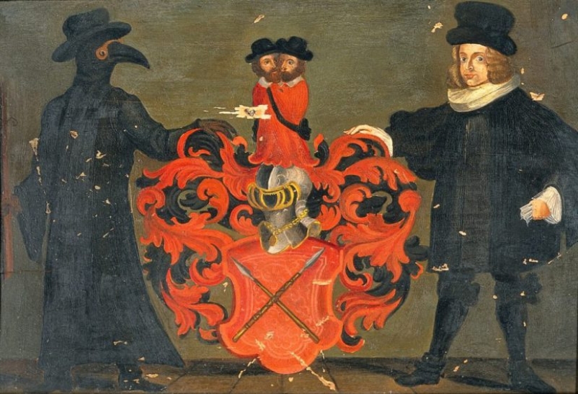 Cómo se hizo el traje de el médico de la peste y por qué se ve tan raro