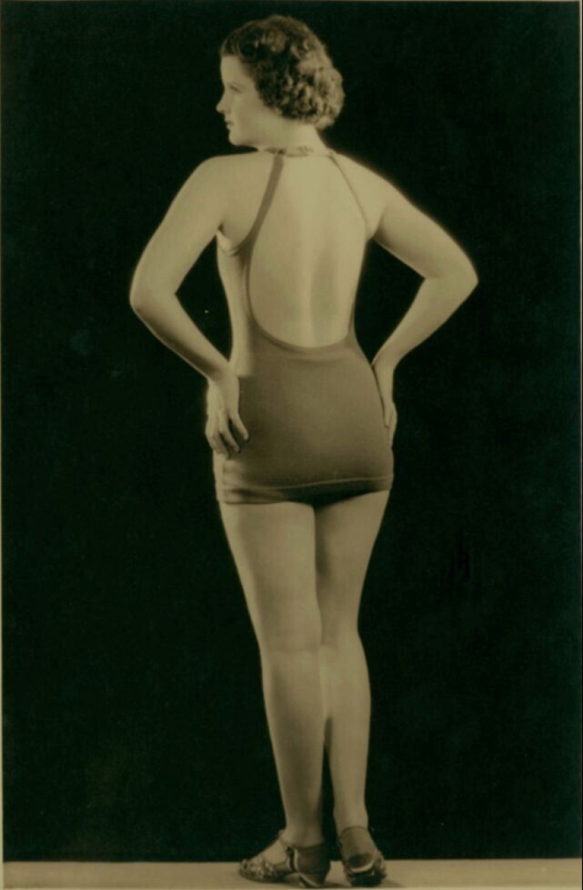 Cómo se veía el traje de baño de mujer de un diseñador de moda de la década de 1930
