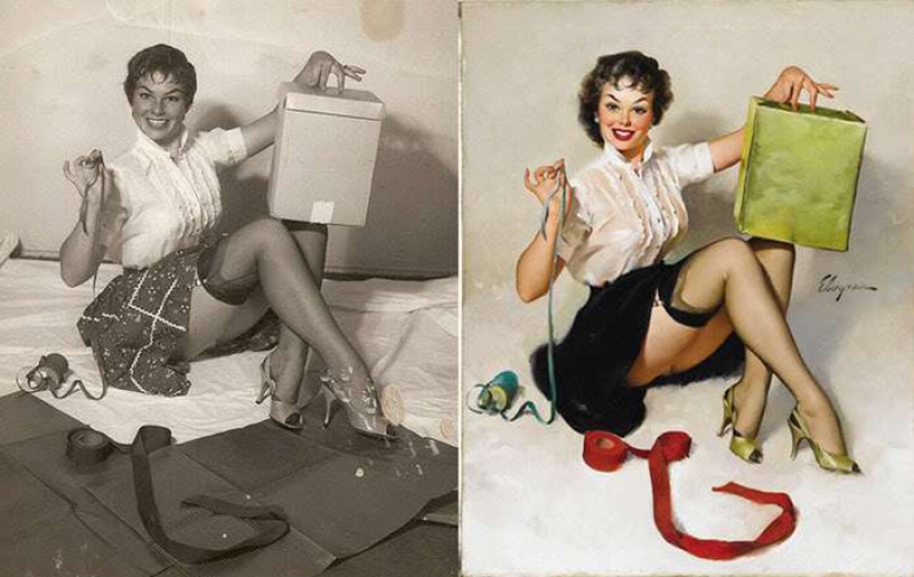 Cómo se veían las chicas que posaron para los carteles pin-up más famosos Cómo se veían las chicas que posaron para los carteles pin-up más famosos