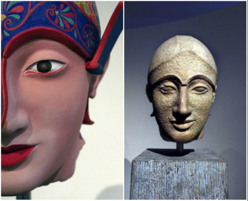 Cómo se veían realmente las esculturas griegas antiguas Cómo se veían realmente las esculturas griegas antiguas