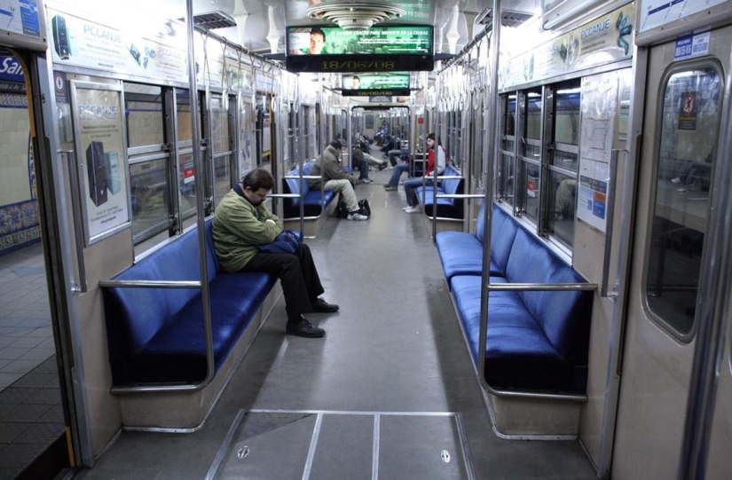 Cómo se ven los vagones de metro de diferentes países y épocas Cómo se ven los vagones de metro de diferentes países y épocas