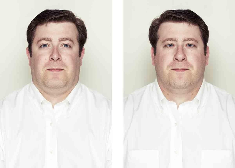 ¿Cómo se ven perfectamente simétrica cara ¿Cómo se ven perfectamente simétrica cara