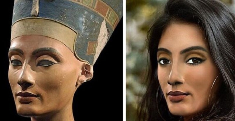 Cómo se verían hoy Nefertiti, Beethoven y otras figuras históricas