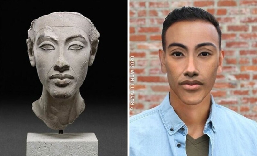 Cómo se verían hoy Nefertiti, Beethoven y otras figuras históricas