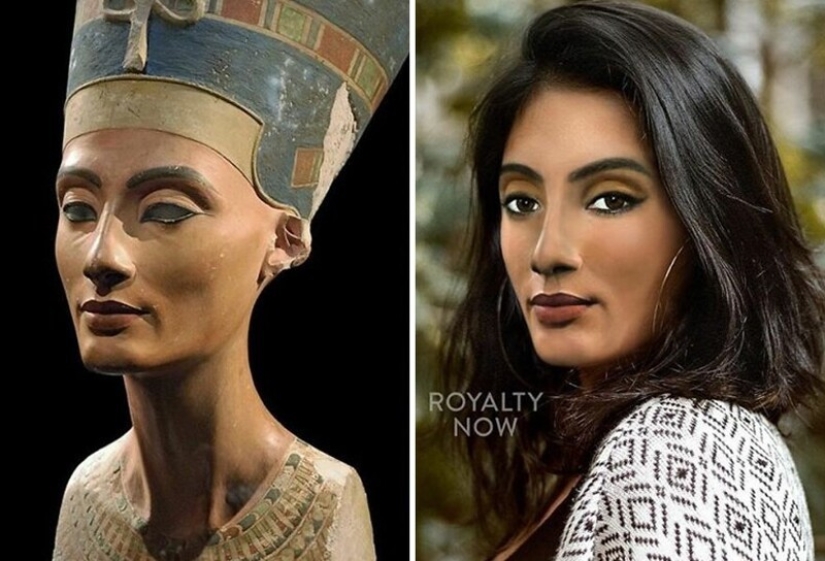 Cómo se verían hoy Nefertiti, Beethoven y otras figuras históricas