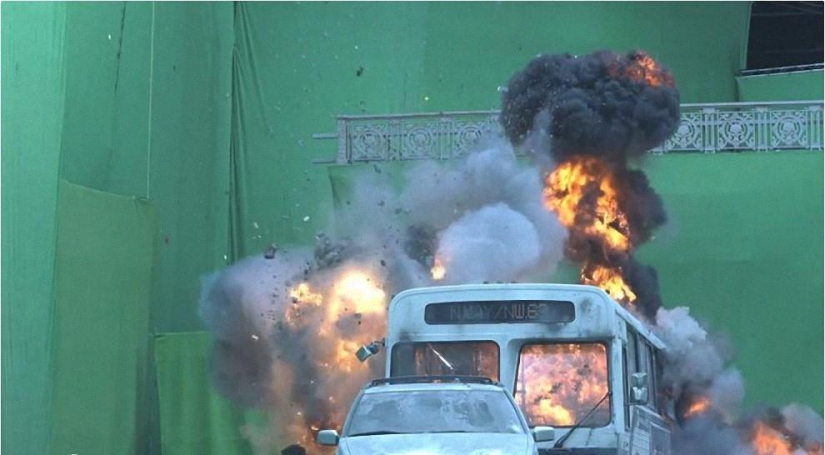 Cómo se verían las películas sin efectos visuales Cómo se verían las películas sin efectos visuales