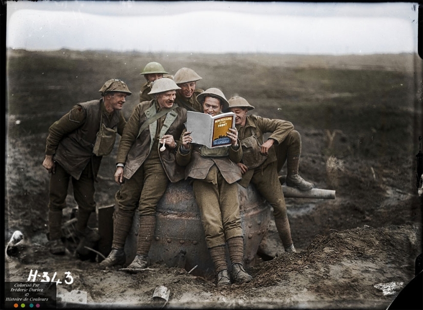Color photographs of the First World War that were taken as if yesterday Color photographs of the First World War that were taken as if yesterday