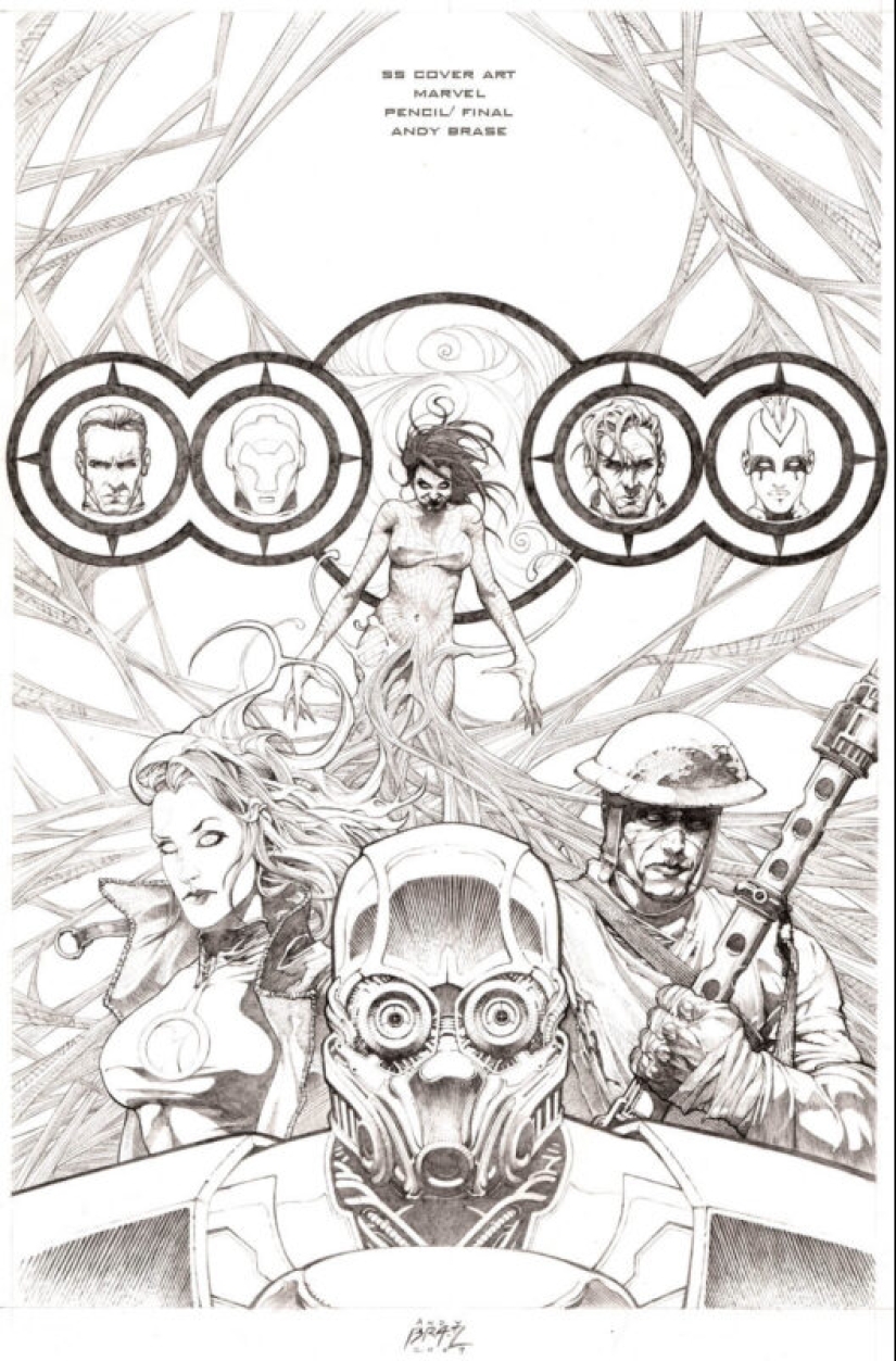 Comic artist Andy Brace and his dark concept art and illustrations Comic artist Andy Brace and his dark concept art and illustrations