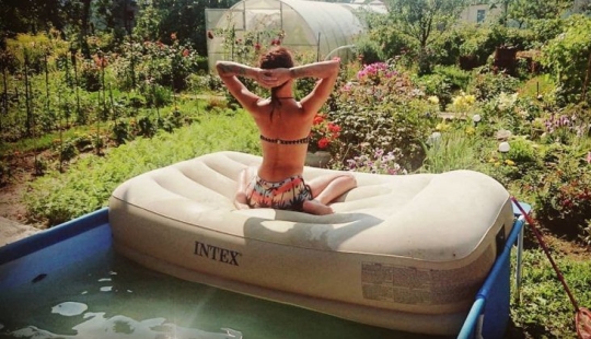 Como el mar, y resultó como siempre: foto de la espectacular residencia de verano notado en traje de baño Como el mar, y resultó como siempre: foto de la espectacular residencia de verano notado en traje de baño