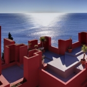 Complejo residencial "Red Wall": una casa loca de "El juego del calamar"