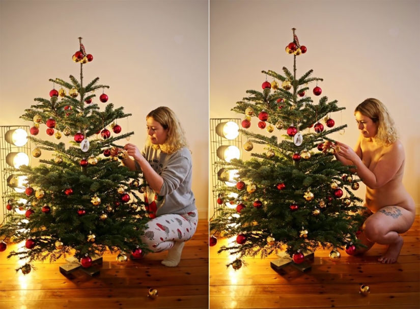 Con ropa y sin ella: un fotógrafo de Alemania desnuda a las modelos en su entorno habitual