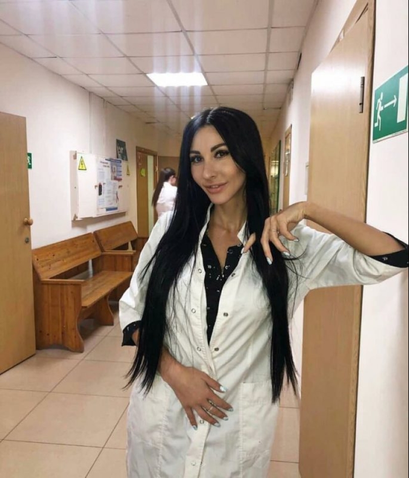 Con tal personal médico, no da miedo morir: 16 fotos de bellezas en batas blancas Con tal personal médico, no da miedo morir: 16 fotos de bellezas en batas blancas